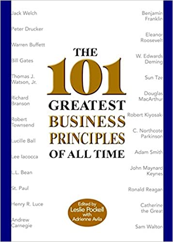 The 101 Greatest Business Principles Of All Time HB - Leslie Pockell